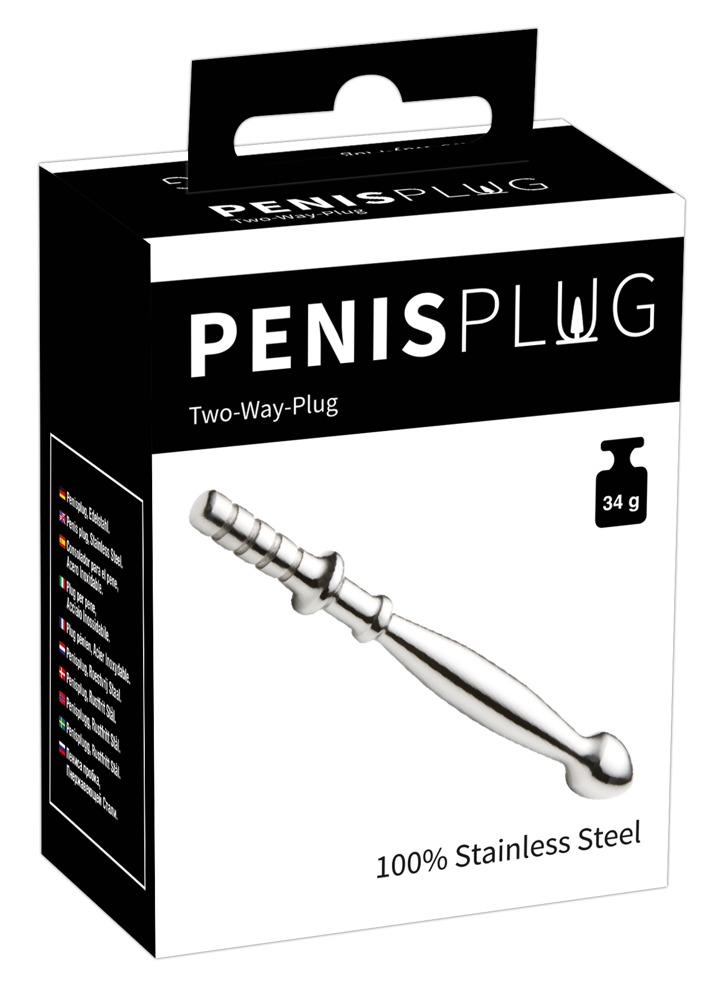 05370120000_1.jpg Penis Plug Two-Way Plug - obrazek 1