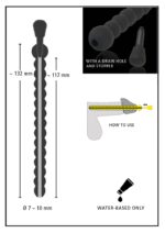 Penislug Piss Play Plug 10mm - obrazek 9