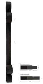 Pas drążek taśma do rozpinania krępowania BDSM sex - obrazek 9