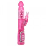 Rotacyjny wibrator z masażerem łechtaczki sex 23cm