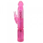 Rotacyjny wibrator z masażerem łechtaczki sex 23cm - obrazek 2