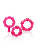 Pierścienie 3 rozciągliwe erekcyjne na penisa sex - obrazek 2