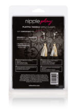 Stymulator-Playful Tassels Nipple Clamps - obrazek 3