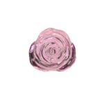 Pillow Talk - Rosy Luxurious Glass Anal Plug with Bonus Bullet - obrazek 5