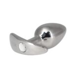 Pillow Talk - Sneaky Stainless Steel Butt Plug with Swarovski Crystal - obrazek 4