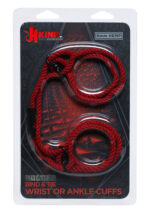 Kajdanki-Hemp Wrist or Ankle Cuffs 6mm - obrazek 3