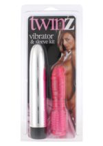Wibrator-TWINZ VIBRATOR SLEEVE KIT - obrazek 3