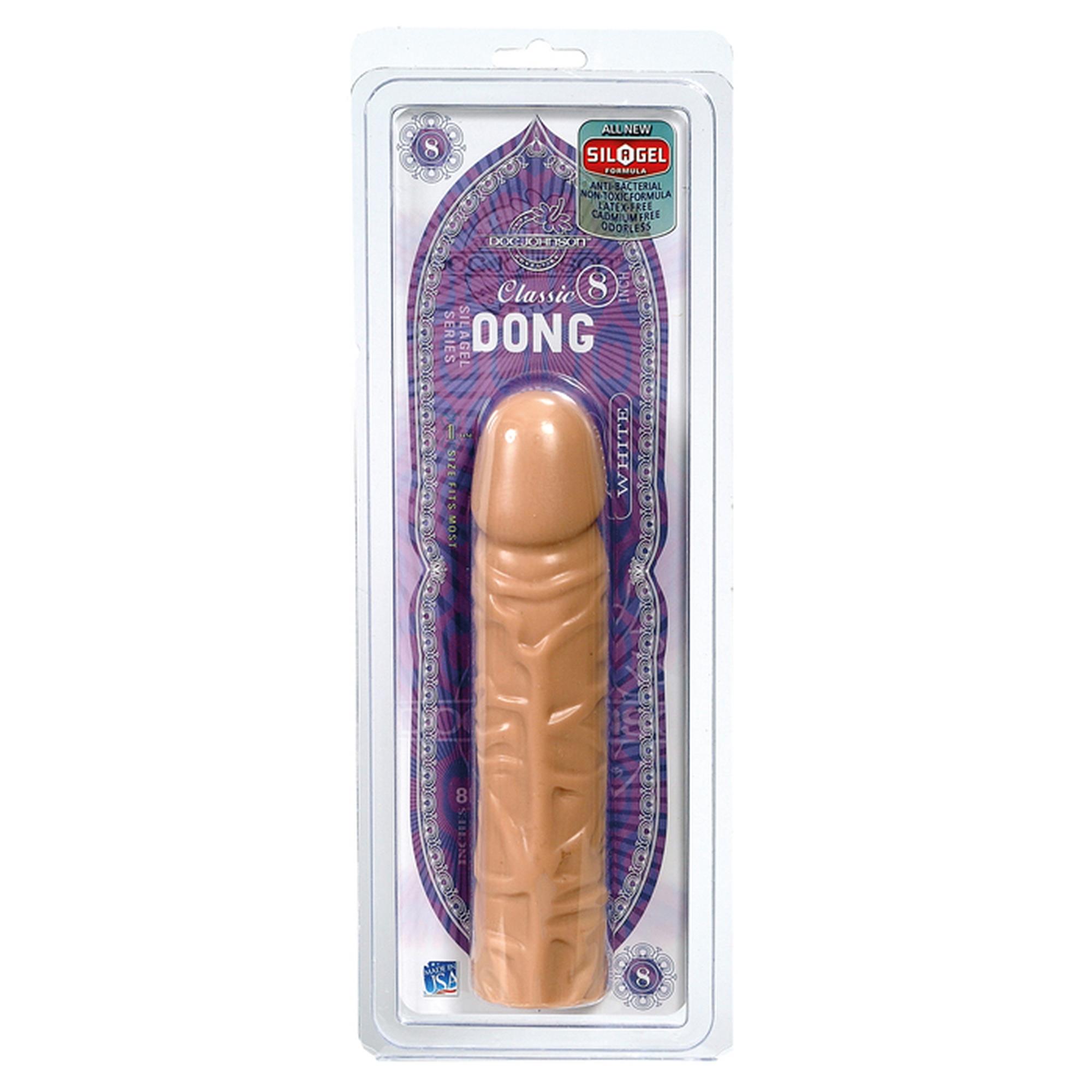 30-15070-X-SKIN.jpg Dildo-classic dong flesh 8 inch - obrazek 1
