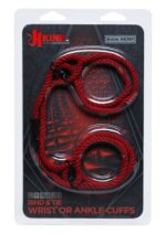 Kajdanki-Hemp Wrist or Ankle Cuffs 6mm - obrazek 4