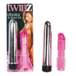 Wibrator-TWINZ VIBRATOR SLEEVE KIT - obrazek 4