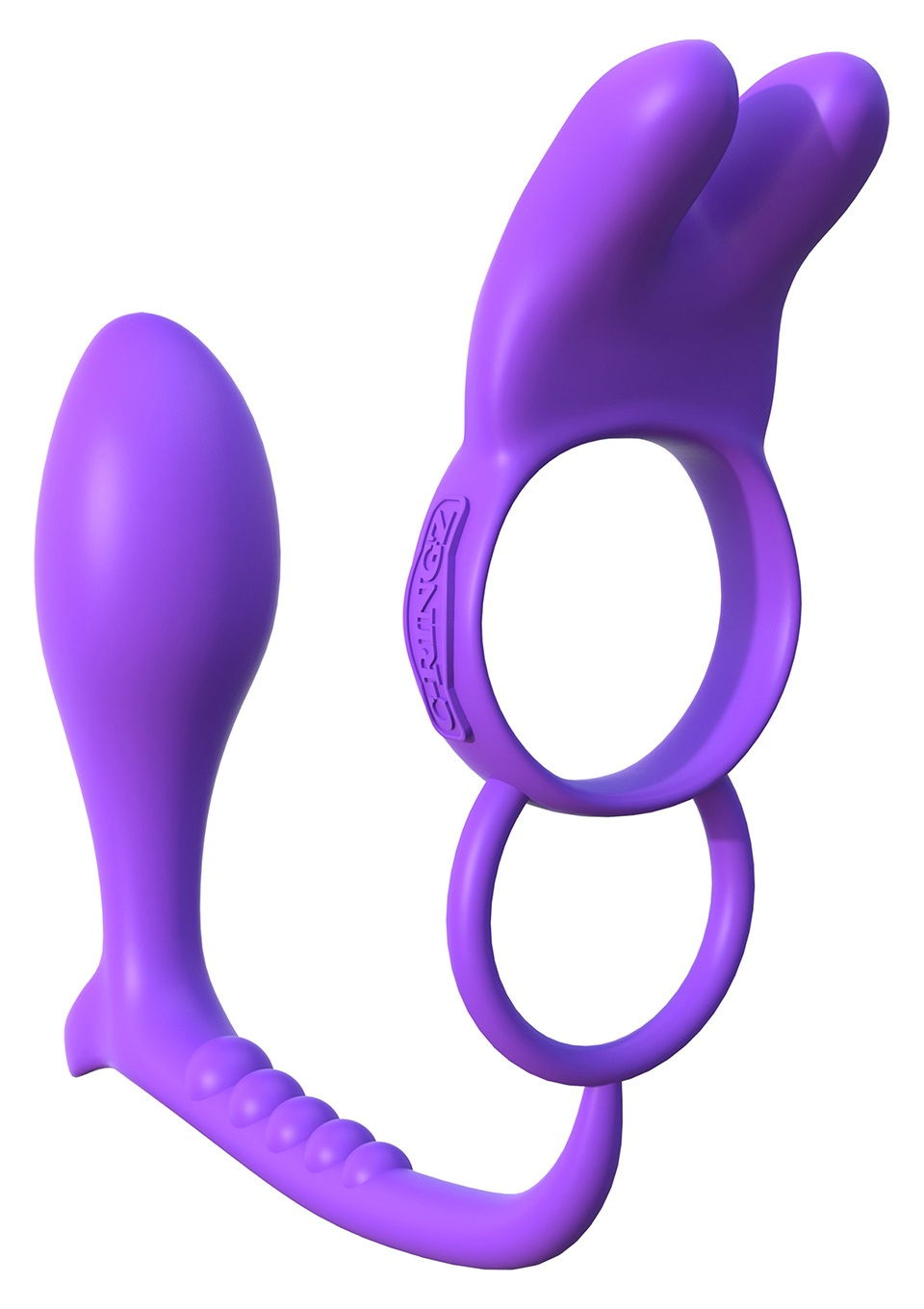 3000012732.jpg Plug/vibr-ASS GASM VIBRATING RABBIT PURPLE - obrazek 1