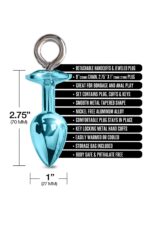 Korek analny z kajdankami na ręce sex zestaw BDSM - obrazek 7