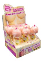 Boobie Pop Display 9 Pcs Light skin tone