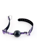 Knebel-MARCUS 719003 Gag tracery purple bdsm Valentine day - obrazek 3
