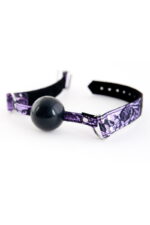 Knebel-MARCUS 719003 Gag tracery purple bdsm Valentine day - obrazek 4