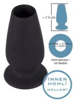 Otwarty korek analny plug tunel sex zatyczka 7cm - obrazek 13