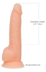 Realistyczne dildo naturalne jak penis sex 20cm - obrazek 12