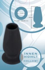 Otwarty korek analny plug tunel sex zatyczka 13cm - obrazek 14