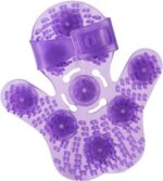 Roller Balls Massage Glove - Purple - obrazek 2