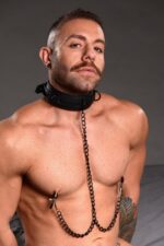Collared Temptress Necklace with Nipple Clamps - obrazek 8