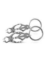 Stymulator-Japanese Clover Clamps With Ring - obrazek 3