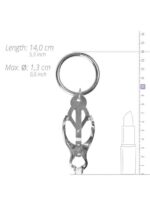 Stymulator-Japanese Clover Clamps With Ring - obrazek 4