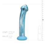 Szklane dildo Gildo — Ocean Ripple - obrazek 9