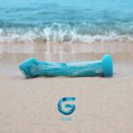 Szklane dildo Gildo — Ocean Ripple - obrazek 10