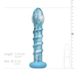 Szklane dildo Gildo — Ocean Wave - obrazek 6