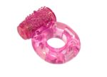 Cockring with vibration Rings Axle-pin pink - obrazek 2