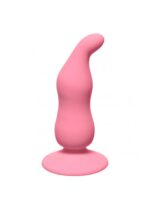 Plug-Anal Plug Waved Anal Plug Pink - obrazek 3