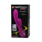 Wibrator sterowany aplikacją 12trybów usb 19cm sex - obrazek 9