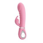 Wibrator królik z masażerem łechtaczki 7tryb 20cm - obrazek 3