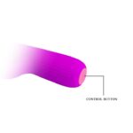 Falujący wibrator z masażerem łechtaczki 17cm usb - obrazek 7