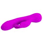 Wibrator z masażerem łechtaczki 17cm usb 12trybów - obrazek 5