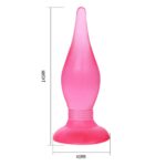 Plug zatyczka analna gumowa korek 14,5 cm - obrazek 5