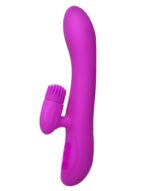 Wibrator króliczek z masażerem 20cm usb 7 trybów - obrazek 3