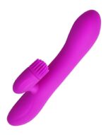 Wibrator króliczek z masażerem 20cm usb 7 trybów - obrazek 4