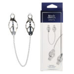 Klamerki na łańcuszku ozdobnym. Ozdoba erotyczna ciała. - obrazek 4