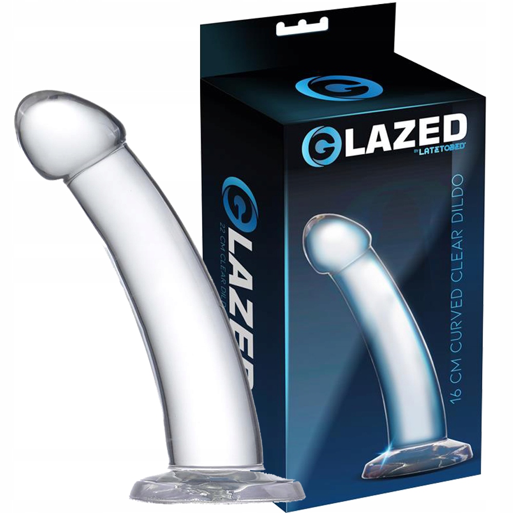 16-1-.jpg CURVED dildo na przyssawce 16 cm - obrazek 1