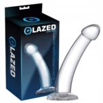 CURVED dildo na przyssawce 16 cm - obrazek 3
