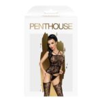 Eleganckie bodystocking pończochy seks koronka S-L - obrazek 3