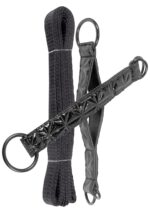 Wiązania-SINFUL BED RESTRAINT STRAPS BLACK