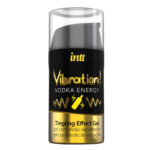 Żel do miejsc intymnych dla kobiet i mężczyzn Vodka Energy Vibration. Wibrator w żelu. Stymulacja i pobudzenie. - obrazek 3