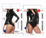 Body erotyczne skóra wetlook bdsm dominacja m/l - obrazek 5