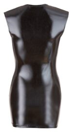 Wet Look Dress with Zip S - obrazek 11