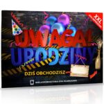 Duża gra planszowa alkoholowa uwaga urodziny na 18 - obrazek 2