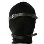 Maska na oczy ze skóry naturalnej. Gadżet erotyczny dla dorosłych. - obrazek 2