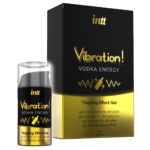 Żel do miejsc intymnych dla kobiet i mężczyzn Vodka Energy Vibration. Wibrator w żelu. Stymulacja i pobudzenie. - obrazek 2