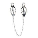 Klamerki na łańcuszku ozdobnym. Ozdoba erotyczna ciała. - obrazek 5